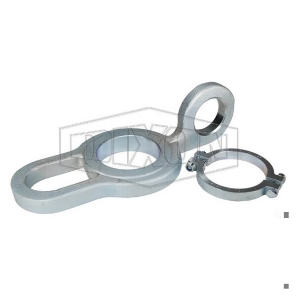 Dixon Hookie-Hook Hose Lifter with Retaining Clamp, Suitable For Use w/ Hammer Union, 5 in, Forged Carbon HA0900-5 - main